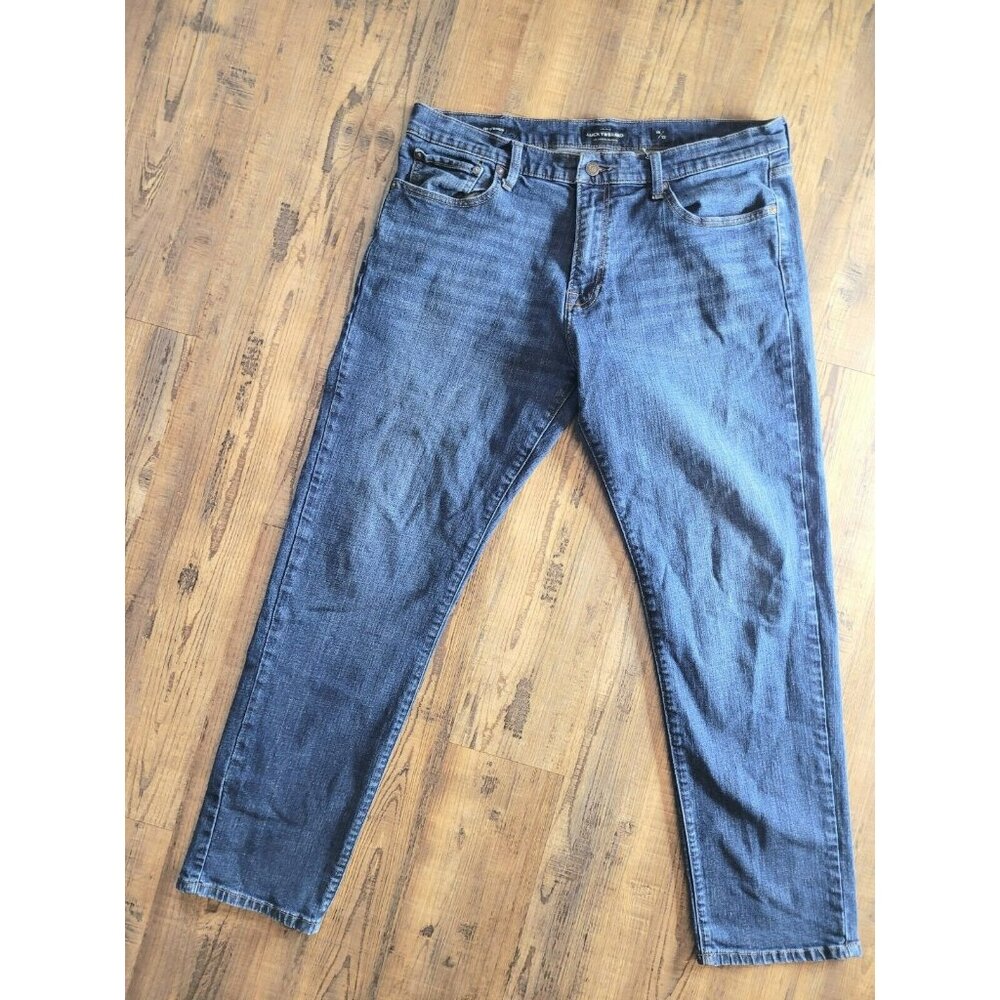 Lucky Brand 221 Original Straight Blue Jeans Mens Size 38 x 32